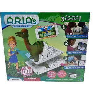 Odyssey A.R.I.A's Adventures Educational System VR Animal Park W/ Headset 3D